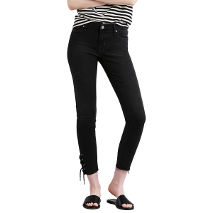 Levi's Women's 711 Lace-Up Skinny Jeans