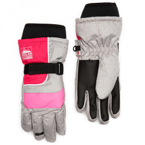 Nolan Girls' Color-Blocked Ski Gloves