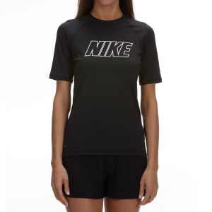 Nike Women's Solid Short-Sleeve Hydroguard