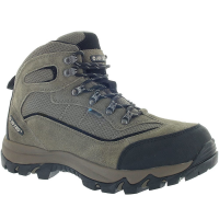 Hi-Tec Men's Skamania Mid Waterproof Hiking Boots, Smokey Brown - Size 10