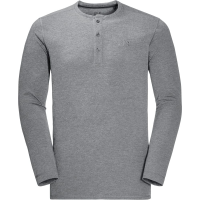 Jack Wolfskin Men's Moro Long-Sleeve Henley Shirt - Size L