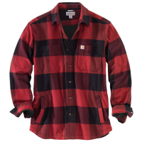 Carhartt Men's Rugged Flex Hamilton Fleece-Lined Shirt Jacket