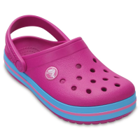 Crocs Girls' Crocband Clogs, Vibrant Violet - Size 9