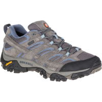 Merrell Women's Moab 2 Waterproof Hiking Shoes, Granite, Wide - Size 7.5