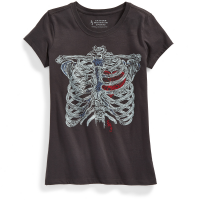 EMS Women's My Heart Pumps Pedals Graphic Tee - Size S