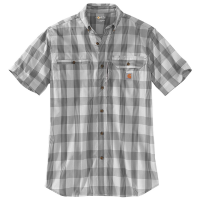 Carhartt Men's Force Ridgefield Plaid Short-Sleeve Shirt