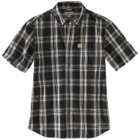 Carhartt Men's Essential Plaid Button-Down Short-Sleeve Shirt
