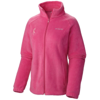 Columbia Women's Tested Tough In Pink Benton Springs Full Zip Jacket