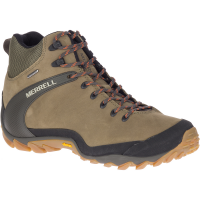 Merrell Men's Chameleon 8 Leather Mid Waterproof Hiking Shoes - Size 9