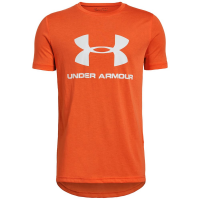 Under Armour Boys' Sportstyle Logo Short-Sleeve Tee
