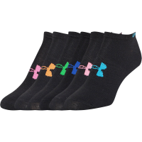 Under Armour Women's Liner No Show Socks, 6-Pack