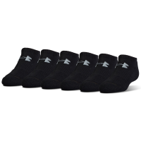 Under Armour Men's Charged Cotton No-Show Socks, 6 Pack