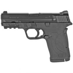 Smith & Wesson, M&P380 Shield EZ M2.0, Semi-automatic, Internal Hammer Fired, Compact Size, 380ACP, 3.675" Barrel, Polymer Frame, Black, 8Rd, 2 Magazines, Grip Safety, 3 Dot Sights