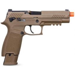 Sig Sauer ProForce M17 CO2 Powered 6mm Airsoft Pistol, Coyote Tan - AIR-PF-M17