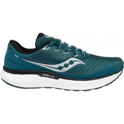 Saucony Triumph 18 Men's Athletic Running Shoes - S20595 - Deep Teal/Silver