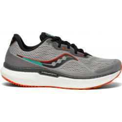 Saucony Triumph 19 Men's Athletic Running Shoes - S20678 - Alloy/Fire Alliage