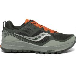 Saucony Xodus 10 Men's Athletic Trail Running Shoes - S20555 - Desert/Pine/Orange