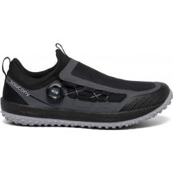 Saucony Switchback 2 Men's Athletic Running Shoes - S20581-1 & S20581-45 - Black/Charcoal