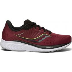 Saucony Guide 14 Men's Athletic Running Shoes - S20654 - Mulberry/Lime