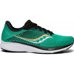 Saucony Guide 14 Men's Athletic Running Shoes - S20654 - Jade/ViZi Orange