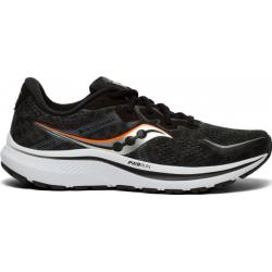 Saucony Omni 20 Men's Athletic Running Shoes Sneakers - S20681 - Black/White