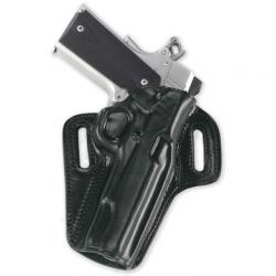 Galco Gunleather Concealable Belt Holster for 1911 5-Inch Colt, Kimber, Para, Springfield (Black, Right-hand)