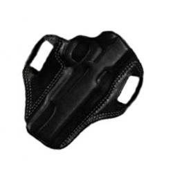Galco Combat Master Belt Holster for 1911 5-Inch Colt, Kimber, Para, Springfield (Black, Right-hand)