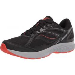 Saucony Cohesion TR14 Men's Athletic Trail Running Shoes - S20633-1 & S20633-4 - Black/Tomato Noir