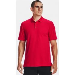 Under Armour Men's UA Tactical Performance Golf Polo Shirt - 1279759 - Red/Red