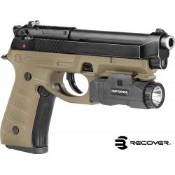 Recover Tactical BC2 Grip & Rail System for Beretta 92 M9 Series - Tan