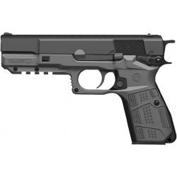 Recover Tactical HPC Grip and Rail System for The Browning and FN Hi Power Series of Pistols Hi Power Grips - Phantom Grey