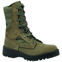 Women's Waterproof Sage Green Safety Toe Boot - USAF 040R - 4.0