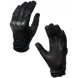 Oakley Factory Pilot Tactical Gloves, Black & Coyote, All Sizes - 94025A - Black (001)