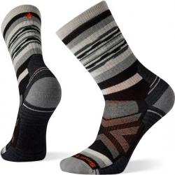 Smartwool Men's Performance Hike Full Cushion Rail Stripe Crew Socks - SW001619 - Black