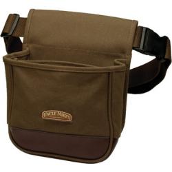 Uncle Mike's 42140 Deluxe Canvas Shotgun Shell Ammo Pouch (Brown, One Size)