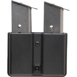 Uncle Mike's Kydex Off-Duty Single Stack Double Mag Case w/ Belt Loop - 51371
