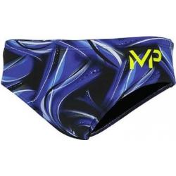 Aqua Sphere MP Michael Phelps Men's Team Diablo 3-Inch Briefs Swimsuit - SM2509 - Multicolor/Royal Blue