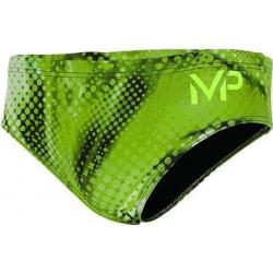 Aqua Sphere MP Michael Phelps Men's Team Mesa 3-Inch Briefs Swimsuit - SM2519 - Multicolor/Green
