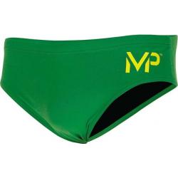 Aqua Sphere MP Michael Phelps Men's Team Solid 3-Inch Briefs Swimsuit - SM249 - Green