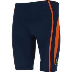 Aqua Sphere MP Michael Phelps Men's Team Splice Jammer Swimsuit - SM2440 - Navy Blue/Orange