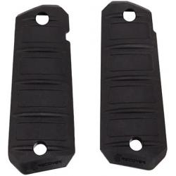 Recover Tactical RG15BL RG15 Quick Change Rubber Grips, 1911 - Black