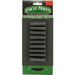 Uncle Mike's 88481 Black Open Style Butt Stock Rifle Ammo Holder