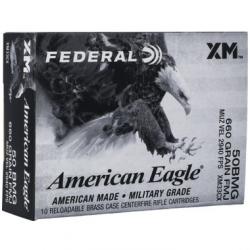 Federal American Eagle 50 BMG 660 Grain Full Metal Jacket 10 rounds (Free Shipping)