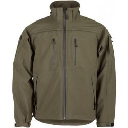 5.11 Tactical Sabre 2.0 Waterproof Jacket, Polyester Bonded Softshell, Detachable Hood, Style 48112