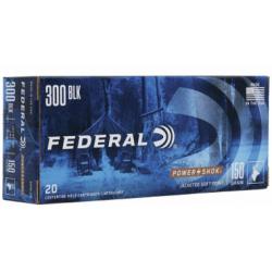Federal 300 Blackout 150 Gr Jacketed Soft Point Power-Shok 200rds