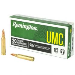 Remington UMC 223 Remington 55 Grain Full Metal Jacket-23711