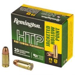 Remington High Terminal Performance 9mm Luger 147 Grain Jacketed Hollow Point Centerfire Pistol (100 Rounds)