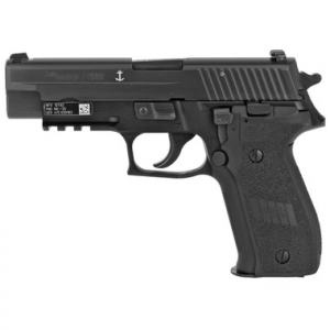 Sig Sauer, P226, MK-25, DA/SA, Full Size, 9MM, 4.4" Barrel, Alloy Frame, Black Finish, Phosphate Components, 15Rd, 3 Magazines, Night Sights