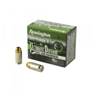 REMINGTON Ultimate Defense .45 Auto 185 Grain Jacketed Hollow Point