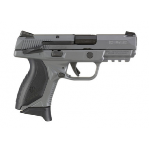 RUGER American Compact 45 Acp 3" Barrel, Gray Cerakote, Black Wraparound Ergonomic Grip Pistol - 7rd